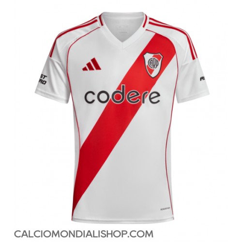 Maglie da calcio River Plate Prima Maglia 2024-25 Manica Corta